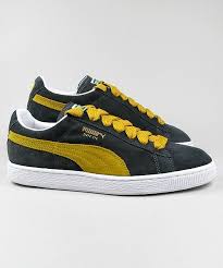 Black And Yellow Puma Shoes Puma Suede Classic Dark Grey Yellow Puma Sneakers Shoes Streetwear Men Www Neverending Shop De Puma Sneakers Puma Suede Mens Boots Fashion