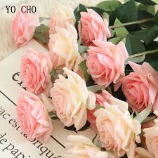 See more ideas about artificial flowers, wedding flowers, artificial flowers wedding. Wedding Decoration Fake Rose Peony Artificial Flowers Bridal Bouquet Tea Roses Floral Decor Home Garden