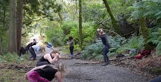 Rage rituals have women screaming, smashing sticks in the woods: Watch