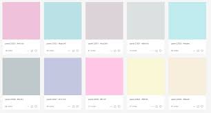 แจกโค ดส พาสเทลฟร งฟร ง ส พาสเทล พาเลทส วอลเปเปอร