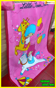 Grosir selimut murah jakarta bahan satin terbuat dari 100% katun. Grosir Selimut Karakter Murah Little Twins Nestorvein