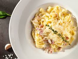 Pates Carbonara A La Dijonnaise Recette Pates Carbonara Carbonara Recettes De Cuisine