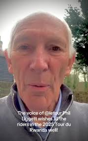 Stage One of the 2025 Tour du Rwanda has started! 🇷🇼 The legendary Phil  Liggett