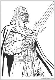Print out and color this coloring page. Little Darth Vader Coloring Page Coloring Data Student