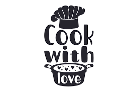 Cook With Loveyou Will Receive This Design In The Following Formats Svg Filetransparent Pngepsdxf In 2020 Mockup Design Love Logo Mockup Template Free