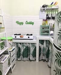 Adik jangan salah sangka.bukan nak share pasal ilmu masakan yeee.just ilmu susun atur kabinet dapur jeee. 15 Gambar Idea Deko Dapur Tanpa Kabinet Hiasan Ruang Dapur Kecil