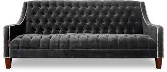 The Stately Lincoln In Tufted Armchair And Sofa Configurations Mid Century Sofa Sofa Couch Fabric