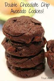 Double Chocolate Avocado Cookies True Aim Recipe Avocado Cookies Food Recipes