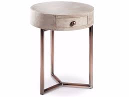 Make this adorable diy nightstand with three drawers. Round Bedside Table With Drawers Teo By Cantori