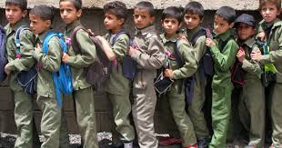 Image result for picture of yemen's children struggle to study amid war
