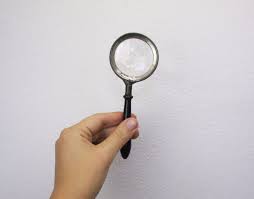 Vintage Magnifying Glass With Black Painted Wooden Handle Etsy Black Paint Wooden Handles Magnifying Glass