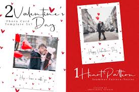 Online valentine's day cards, from cute and funny to sweet and romantic. Valentine S Day Photo Card Template Filtergrade