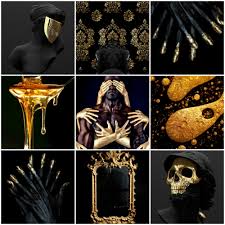 Aesthetic Black And Gold Pictures Black And Gold Aesthetic Google Search Black And Gold Aesthetic Black Gold Decor Gold Aesthetic