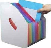 Amazon.com: ARCH Expanding File Folder 24 Pockets, Multi ...