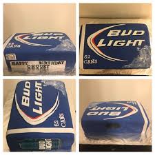 Bud Light Case Of Beer Cake Cake Buttercream Frosting Fondant Budlight Beer Caseofbeer Birthday Instacake Cakeart Cak Beer Cake Beer Case Bud Light