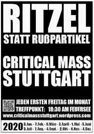 In stuttgart kam es bei der critical mass allerdings immer wieder zu konflikten mit der polizei. Freitag 02 Oktober 2020 Critical Mass Stuttgart Adfc Bw