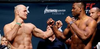 Anders (also known as ufc fight night 137) was a mixed martial arts event produced by the ultimate fighting championship held on september 22, 2018 at ginásio do ibirapuera in são paulo, brazil. Ufc On Espn 3 Weigh In Results Ngannou And Dos Santos Ready To Battle For Shot At The Belt Mmaweekly Com