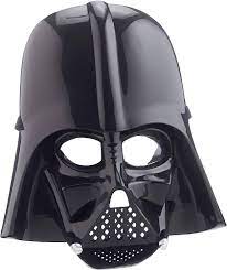 Amazon.com: Rubies Star Wars Darth Vader Molded Mask Black : Clothing,  Shoes & Jewelry