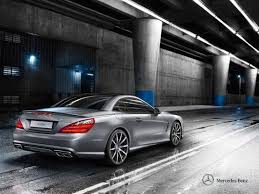Mercedes Benz Sl Class The Skyʼs The Limit Even With The Roof Closed Mercedes Benz Mercedes Car Wallpapers