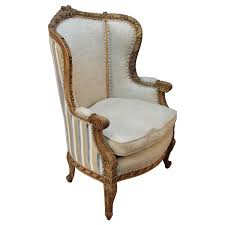 French Louis Xv Style Carved Wingback Bergere Armchair Circa 1900s 1stdibs Com Wingback Chair Bergere Armchair Bergere Chair