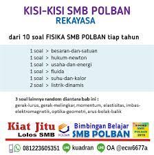 Buku umpn rekayasa 2020 shopee indonesia. Sukses Smb Polban Kisi Kisi Soal Smb Polban 2020