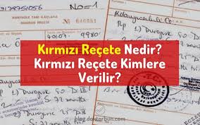 Hekimin hastasını tedavi amacıyla fenne ve usule uygun olarak eczacıya yönelik yazmış olduğu resmi belgedir. Kirmizi Recete Nedir Kirmizi Recete Kimlere Verilir Doktor Bun