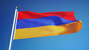 National flag of armenia was approved on the 24th of august, 1990. Armenia Flag Waving In Slow Arkivvideomateriale 100 Royaltyfritt 15760948 Shutterstock