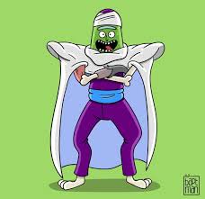 Rick And Morty X Piccolo Pickle Rick Rick And Morty Morty Sketches