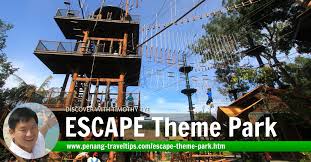 Save time by purchasing your tickets to the top penang via online! Escape Theme Park