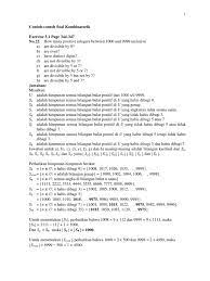Check spelling or type a new query. Contoh Soal Matematika Diskrit Kombinatorial
