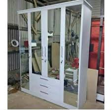 Cara pasang pintu lemari sliding atau pintu lemari geser. Lemari Sliding 4 Pintu Full Kaca Lazada Indonesia
