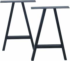 Nested petite gold powder coated 27w console table set of 3. 17 Stories The Furniture Legs 28 Height 17 7 Wide A Shape Table Legs Heavy Duty Metal Desk Legs Dining Table Legs Industrial Modern Diy Iron Bench Legs 2 Pcs Wayfair Ca
