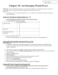 Introductory Worksheet To Chapter 28