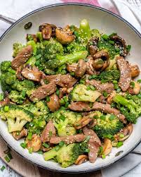 This Broccoli Mushroom Beef Stir Fry Is A Clean Eating Win Recipe Clean Food Crush Beef Stir Fry Clean Recipes