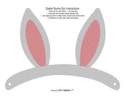 Printable mickey mouse ears template. Hippity Hoppity Bunny Ear Free Printable Big Dot Of Happiness