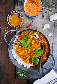 Dal De Lentilles Corail Riz Basmati Recette Plat Vegetarien Plats Indiens Recettes De Cuisine