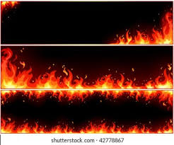 Youtube channel banner pack (free) | no text + pixellab banner template. Vector Fire Banner Set Stock Vector Royalty Free 42778867