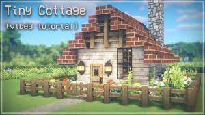 What do you need to make a fairy tale cottage? Minecraft Cottage Tiny House Cottagecore Cute Easy Fairytale Small Tutorial Kelpie The Fox Youtube