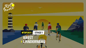 Og hvis man troede, at touren i år starter let ud, så må man tro om igen. Etape 1 Du Tour De France 2021 Brest Landerneau