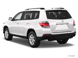 What will be your next ride? 2013 Toyota Highlander Pictures Angular Rear U S News World Report