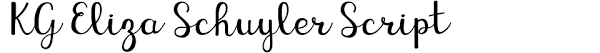Font details and information kg eliza schuyler script. Dear Elisa Font Download