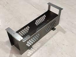 A riveted metal box with lid: How To Design For Laser Cutting