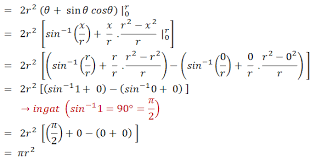 Luas lingkaran adalah ukuran seberapa besar daerah yang berada di dalam sebuah lingkaran. Pembukitan Asal Rumus Luas Lingkaran
