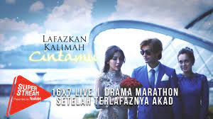 Lafazkan kalimah cintamu merupakan sebuah siri drama romantik malaysia 2018 disiarkan di astro ria dari 15 januari hingga 8 mac 2018, diadaptasi dari novel 2010 dengan judul sama karya siti rosmizah semail yang turut berkhidmat sebagai penerbit dan penulis skrip. Lafazkan Kalimah Cintamu Ep4 Part 1 Youtube