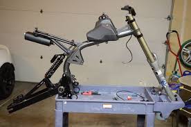 One good bike for motorizing that has full suspension is the old proflex 755 series since it has a smallish frame but plenty enough. Frame Assembly Motorbike Design Motorized Mountain Bike Bike Design