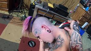 Chassidy Lynn - Haircut, Shaved Head