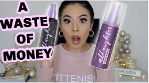 Urban Decay Ultra Matte Setting Spray A Fail Youtube
