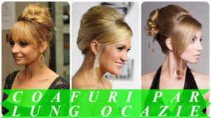 Coafuri par mediu zi de zi. Modele Coafuri Par Lung Ocazie 2018 Youtube