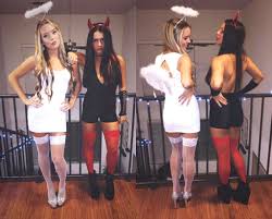 Black And White Angel Costumes Pin On Halloween Costumes For Teens