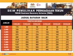 Semakan jadual permohonan dan bayaran pinjaman. Jadual Bayaran Balik Tbrs Portal Rasmi Tekun Nasional